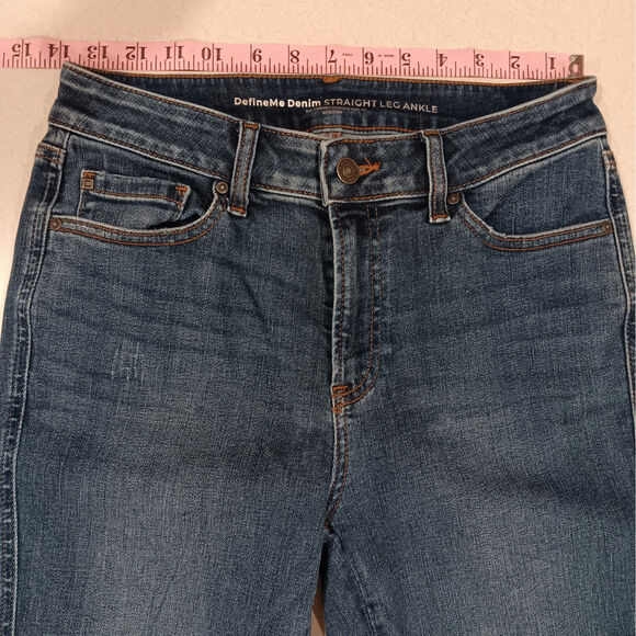 Chico's Define Me Straight Ankle Jeans - Picture 7 of 7